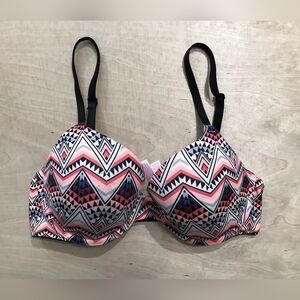 Geometric Print Women's Bra